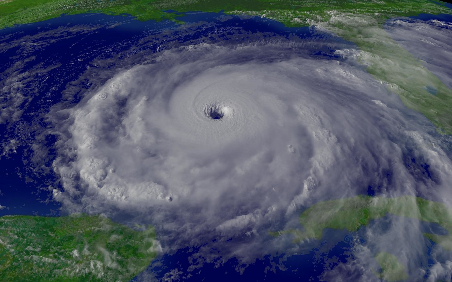 Hurricane Wallpaper - Eye Of The Storm - HD Wallpaper 