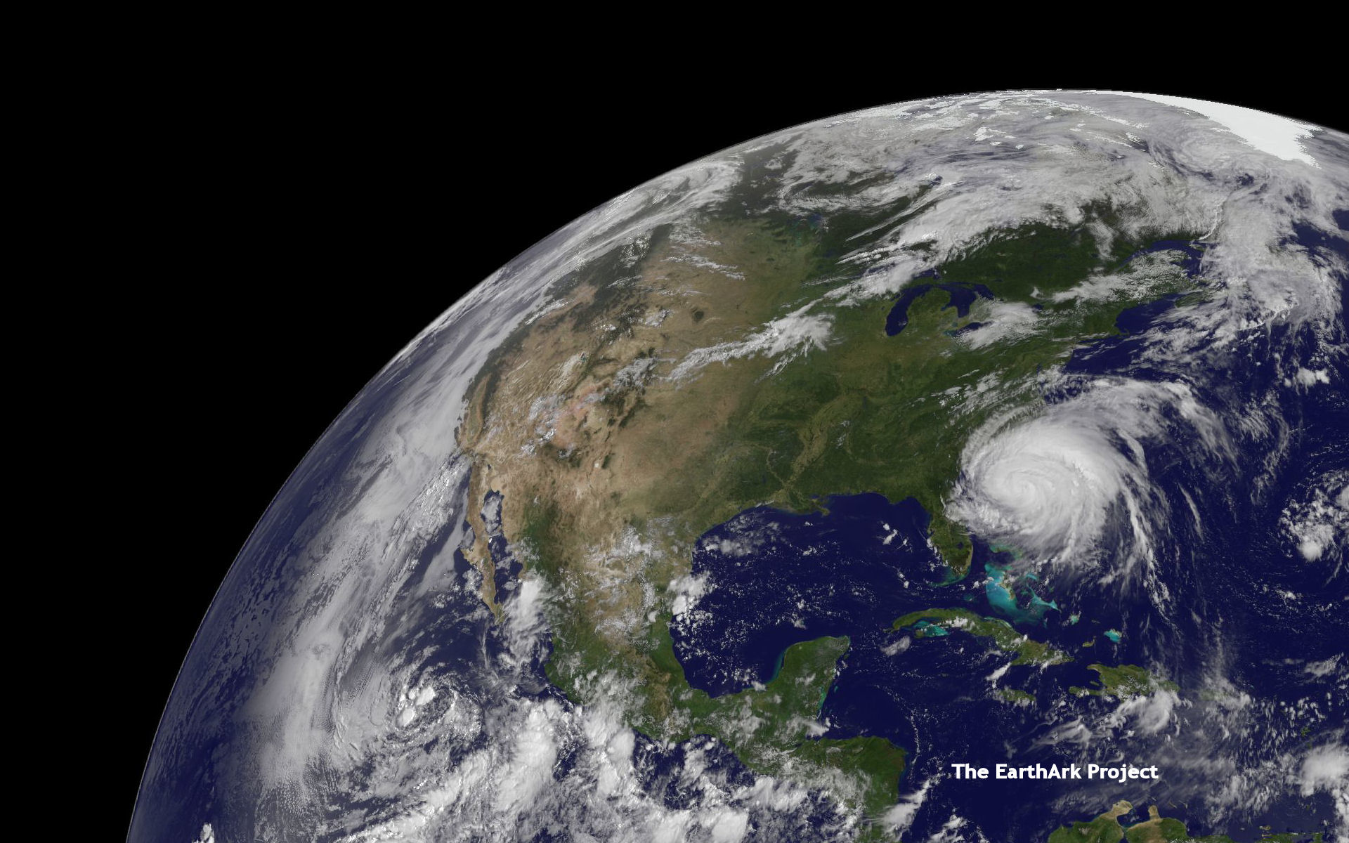 Irene Hurricane - Hurricane From Space Earth - HD Wallpaper 