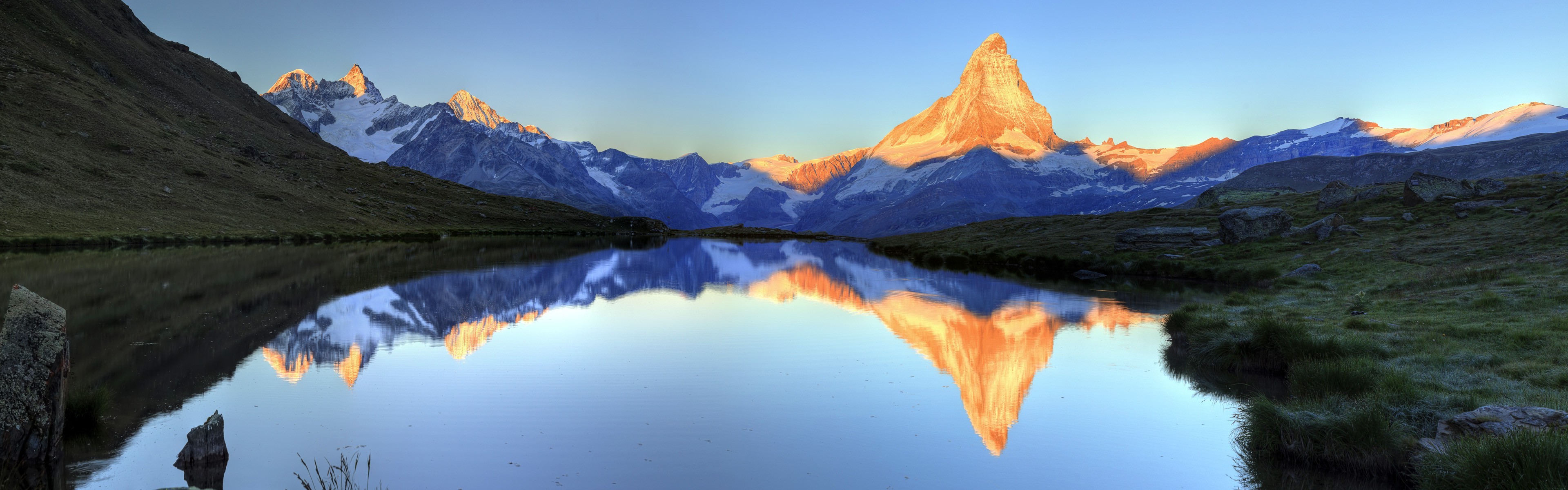 Matterhorn Dual Screen - HD Wallpaper 