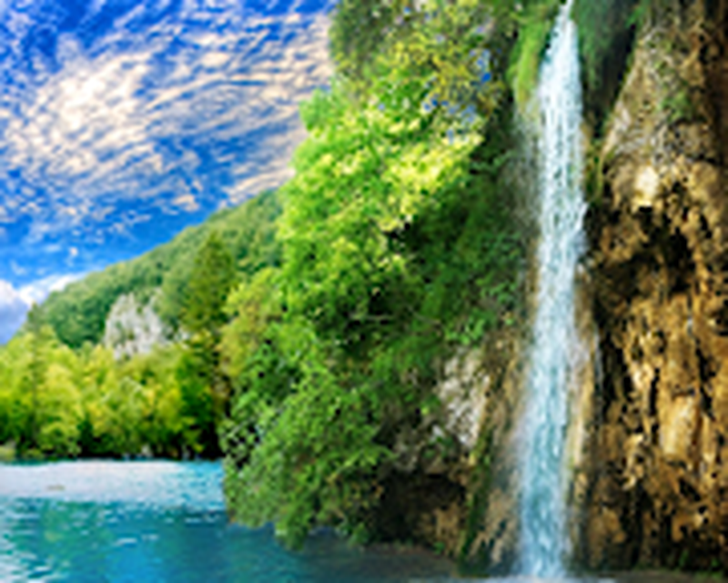 Water Fall - HD Wallpaper 