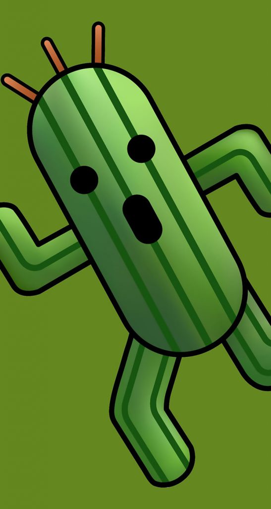 Final Fantasy Cactus Man - HD Wallpaper 