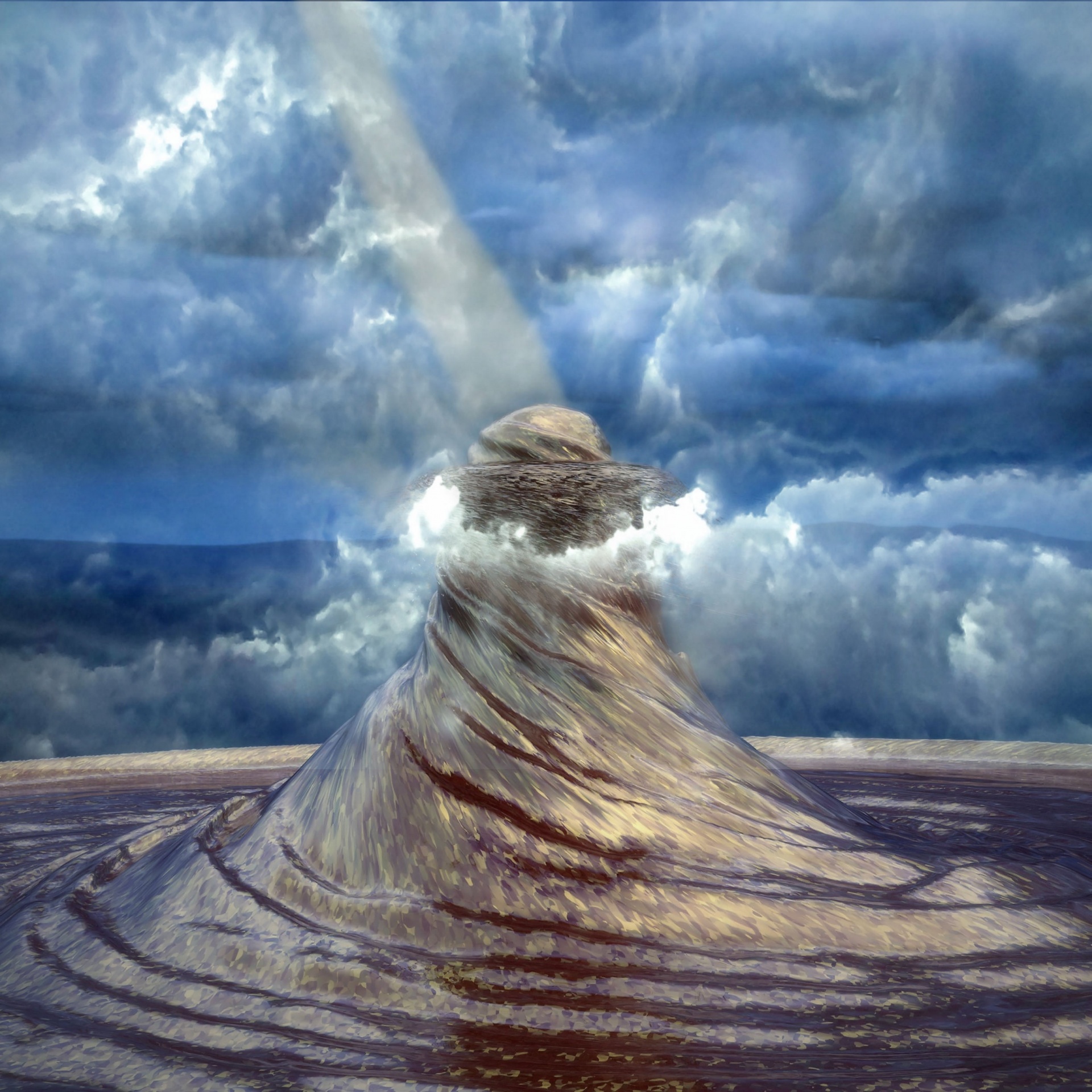 Tornado Storm Clouds Free Photo - Cloud Storm Tornado - HD Wallpaper 