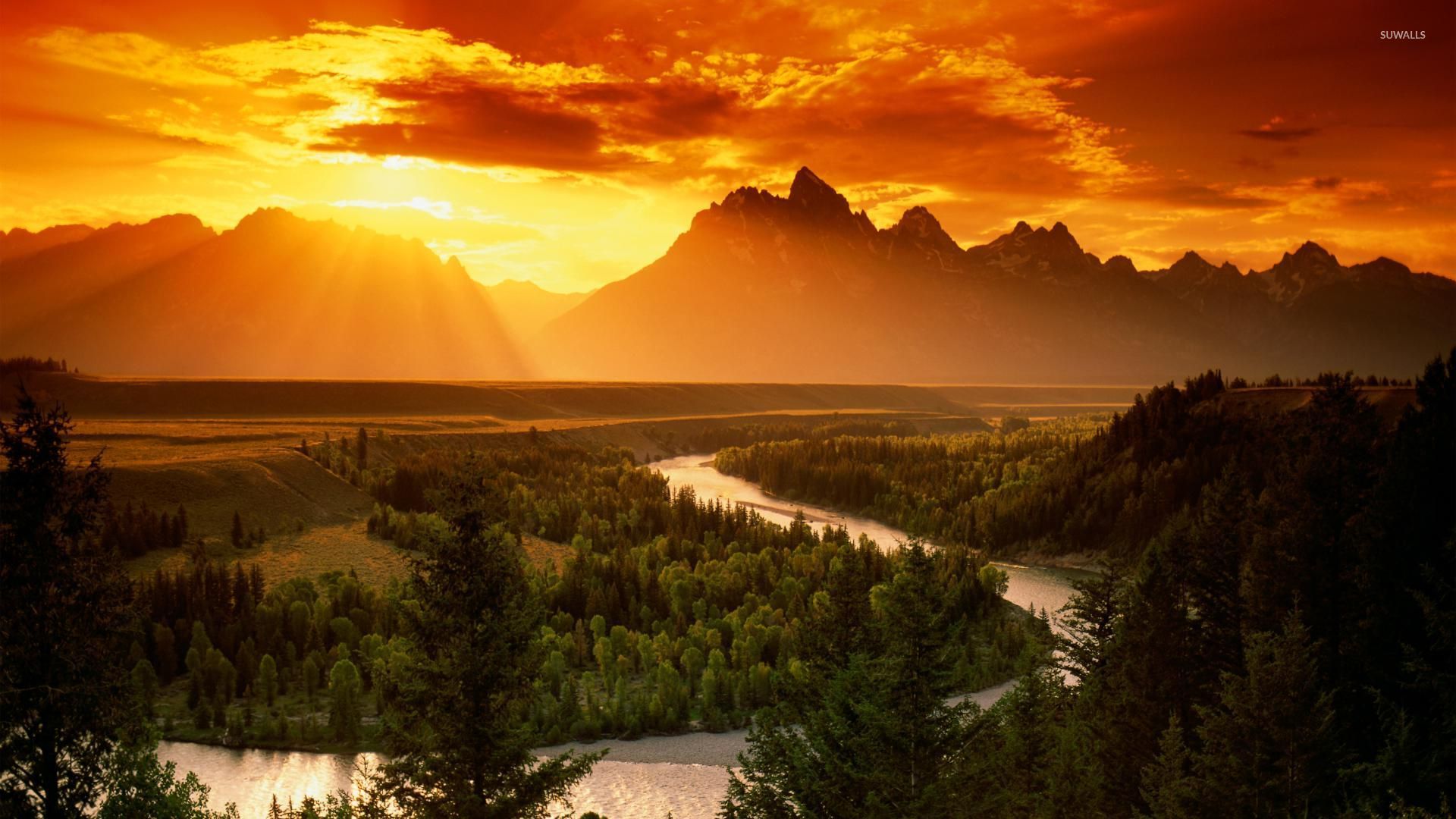 Snake River Grand Teton - HD Wallpaper 