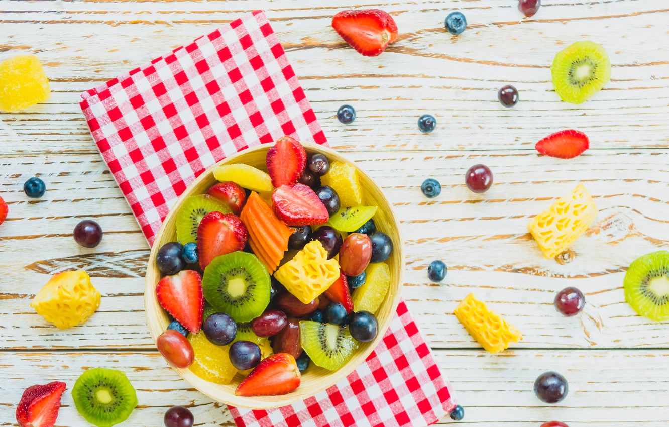 Photo Wallpaper Berries, Fruit, Fruits - Stock Photography - HD Wallpaper 