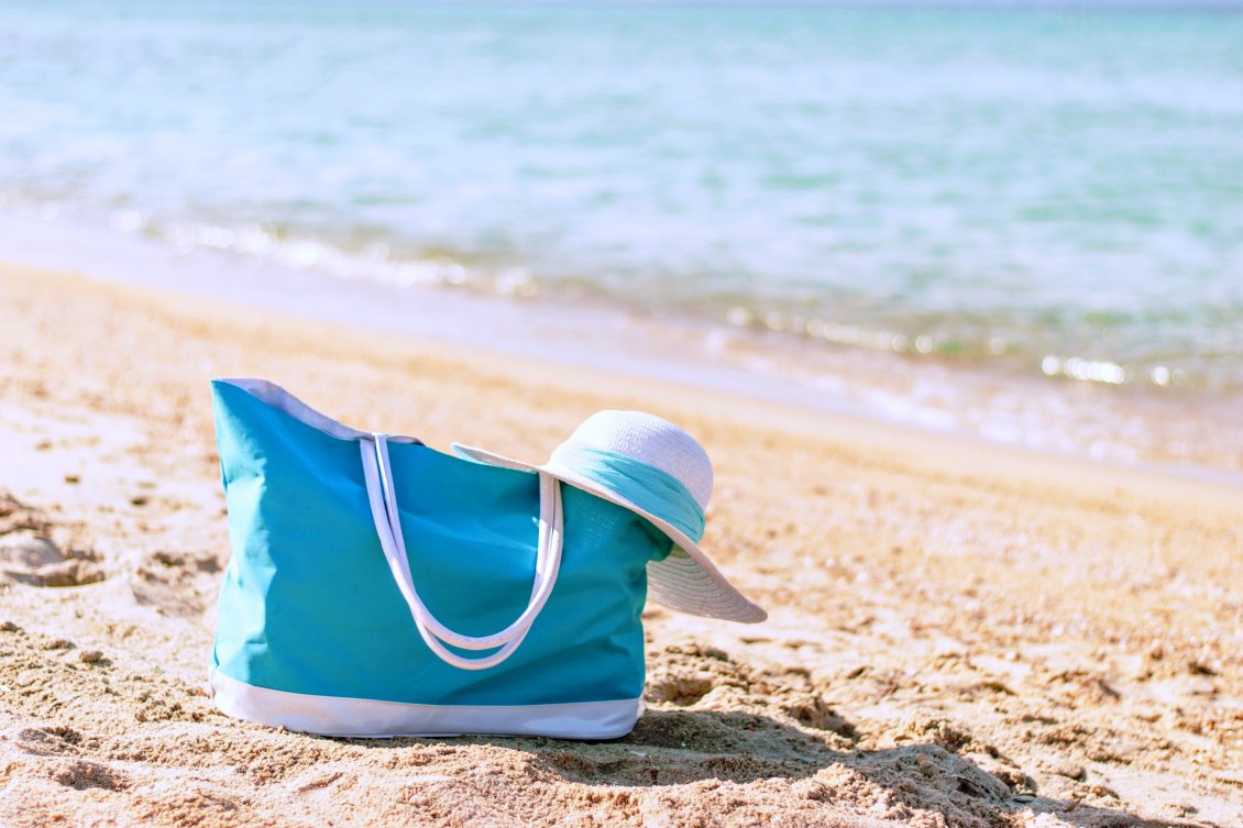 Download Wallpaper Blue Bag - Backgrounds For Girls Summer - HD Wallpaper 
