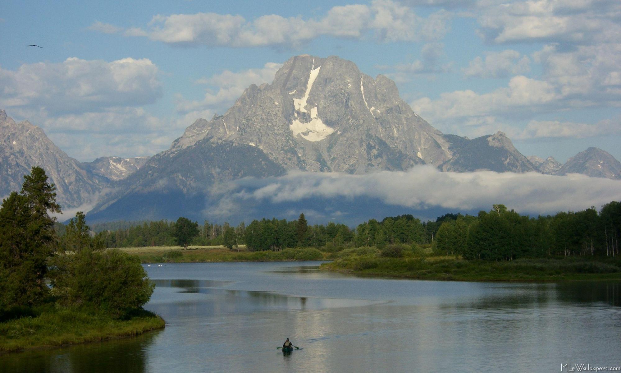 Kayaking In Grand Teton National Park - Summit - HD Wallpaper 