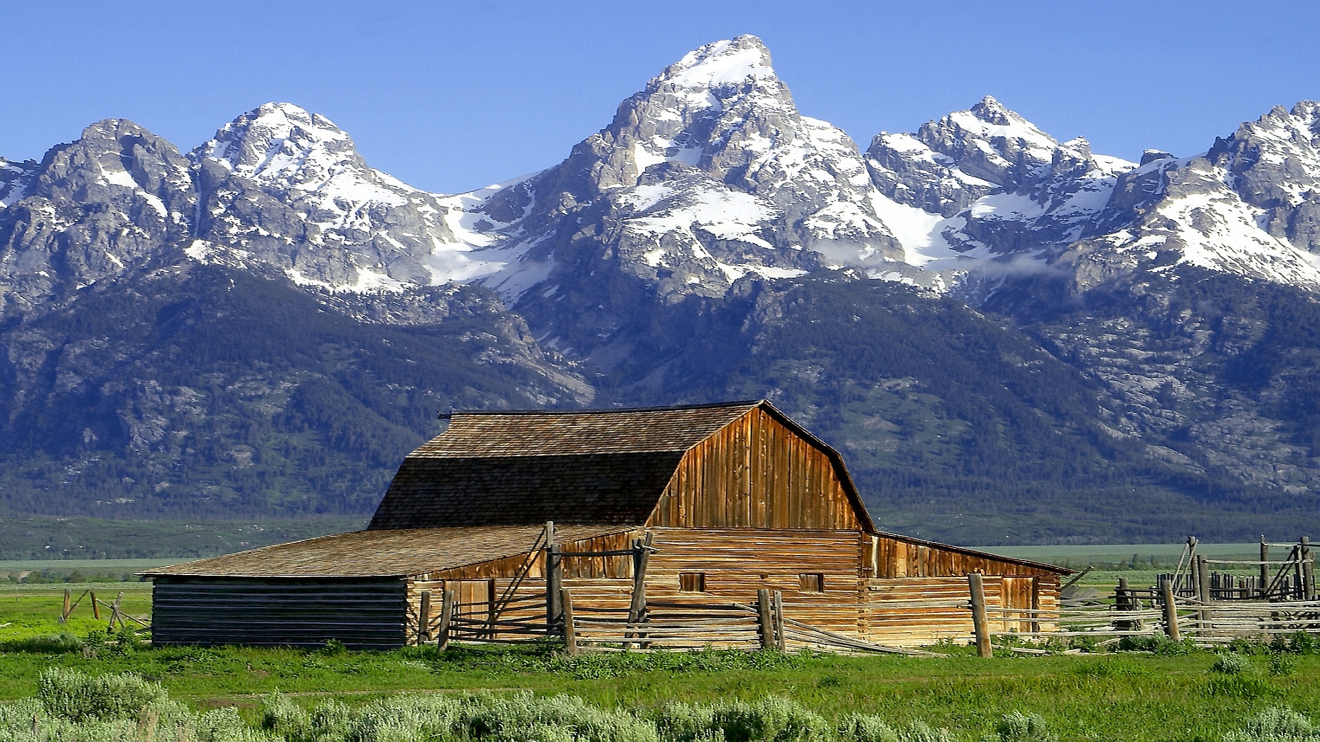 Grand Tetons - HD Wallpaper 