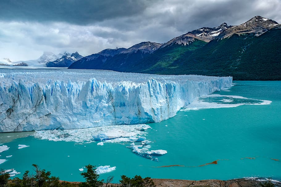Glacier In Los Glaciares National Park, Santa Cruz - Los Glaciares National Park - HD Wallpaper 