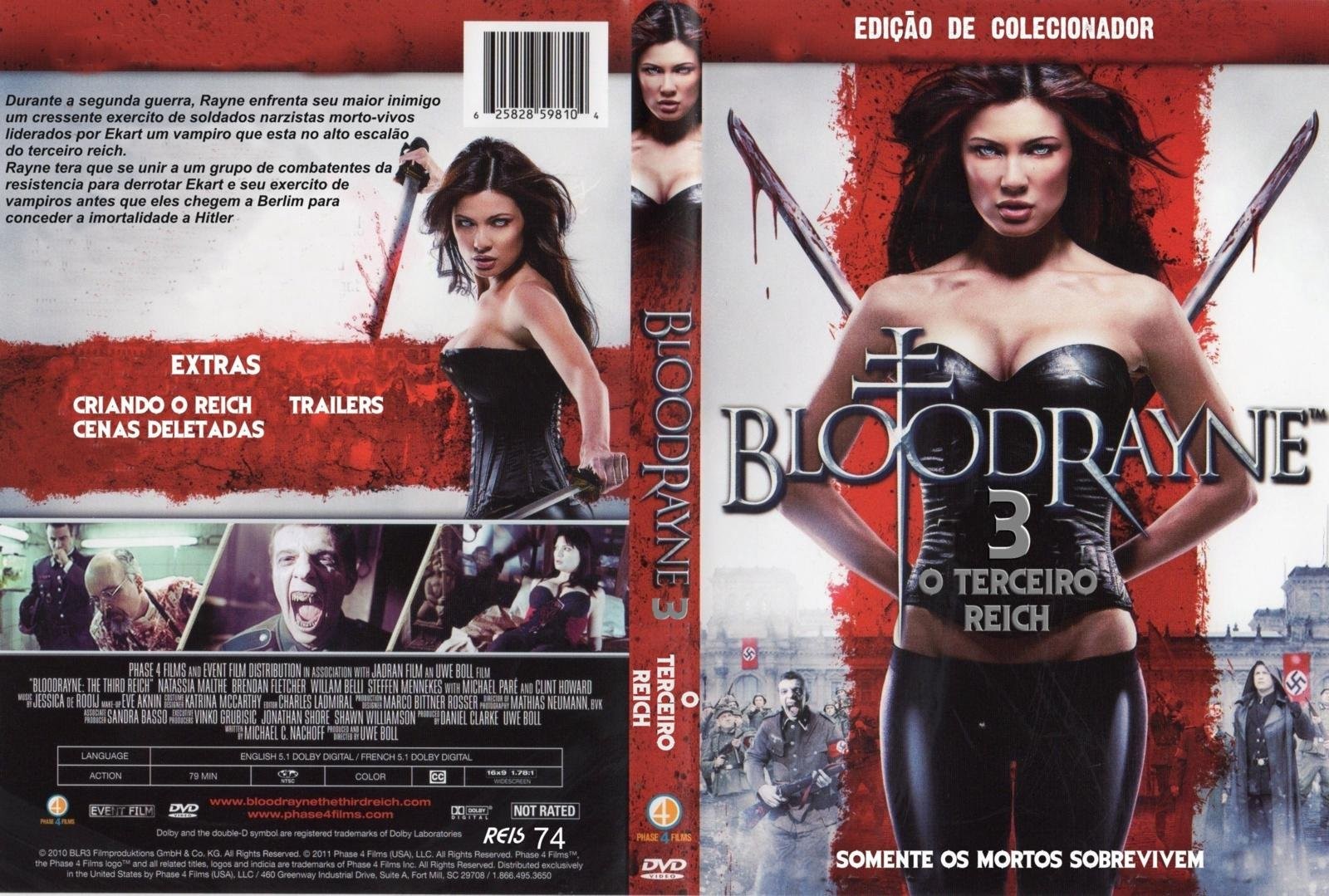 Bloodrayne The Third Reich Dvd - HD Wallpaper 