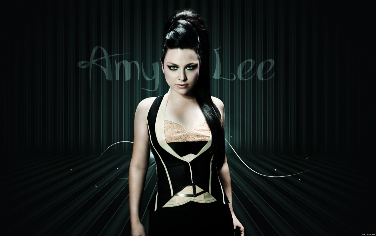 Amy Lee Wallpapers - Amy Lee High Ponytail - HD Wallpaper 