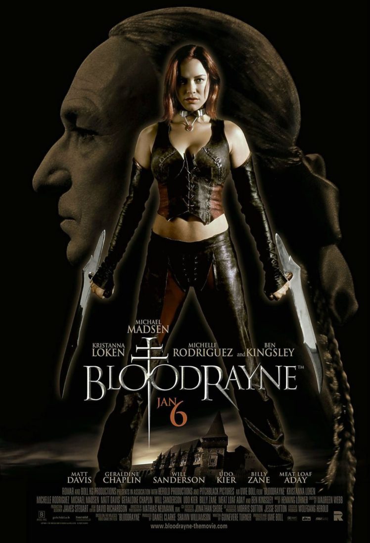 Bloodrayne 2005 Movie Poster - HD Wallpaper 