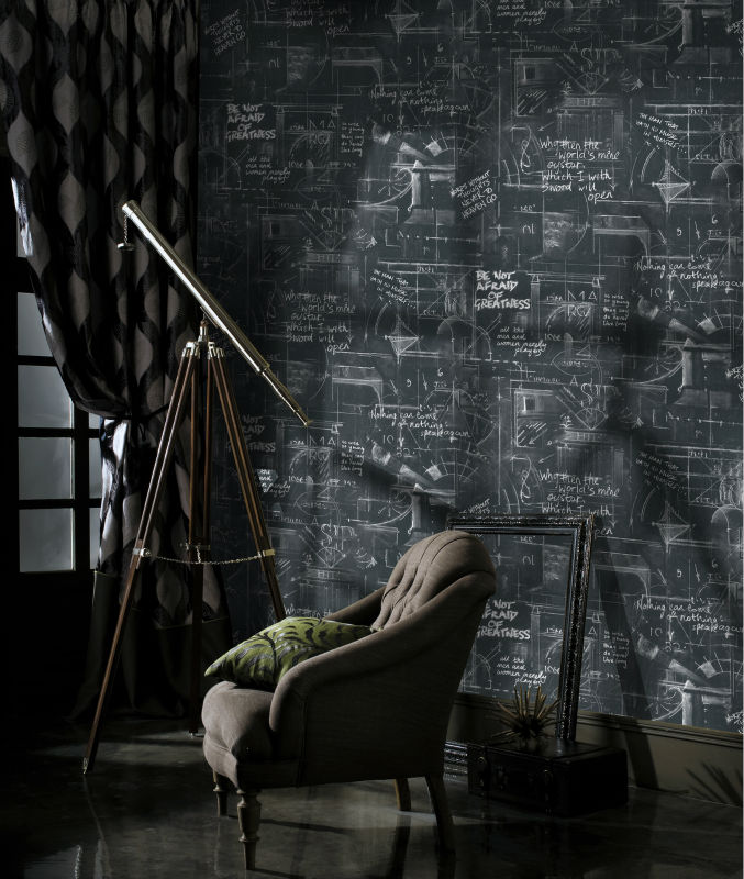 C11601 Ciência Fórmula Negro Papel De Parede Religioso - Papan Tulis Hitam - HD Wallpaper 