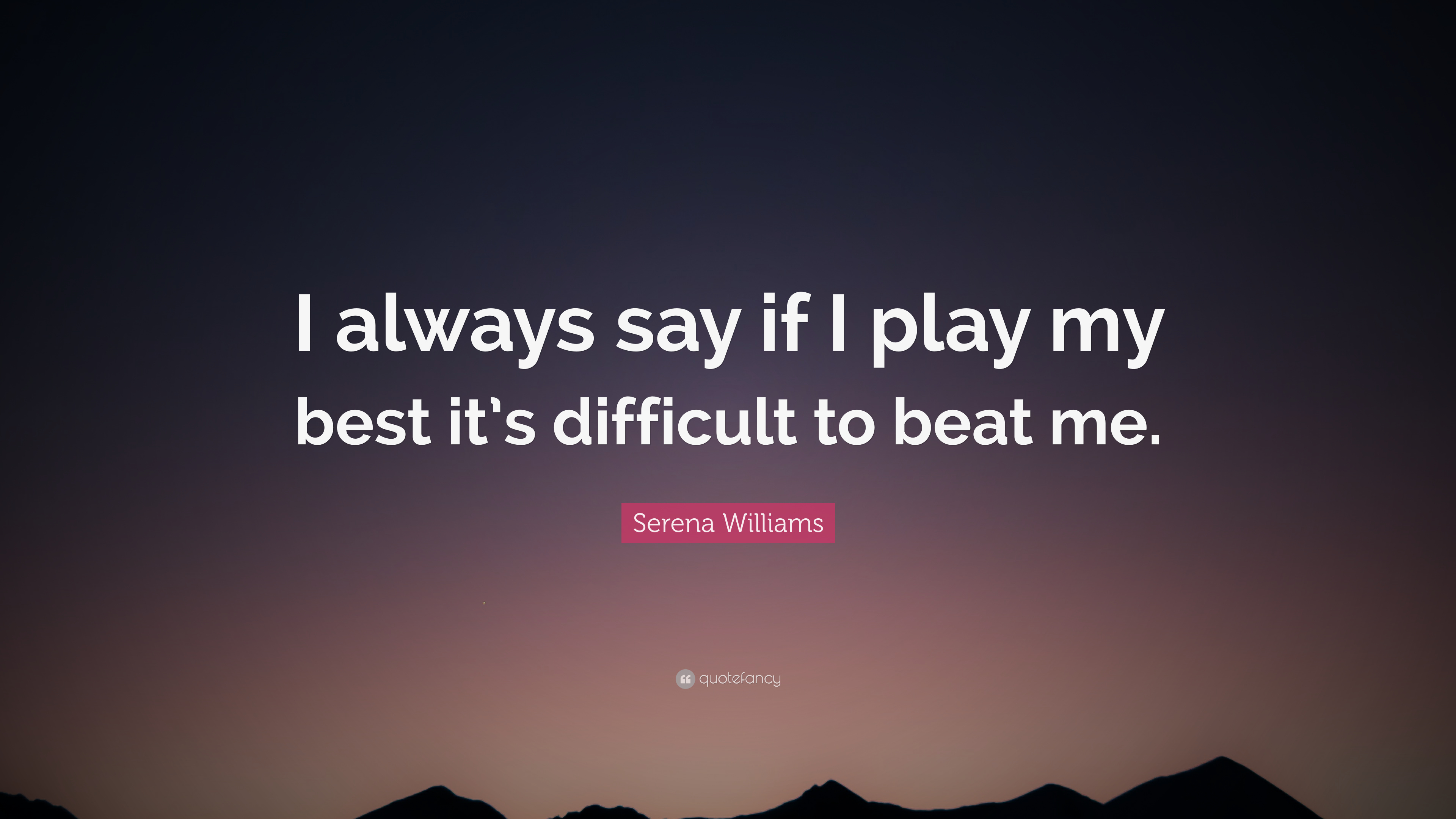Serena Williams Quote - I M Not Afraid To Die - HD Wallpaper 