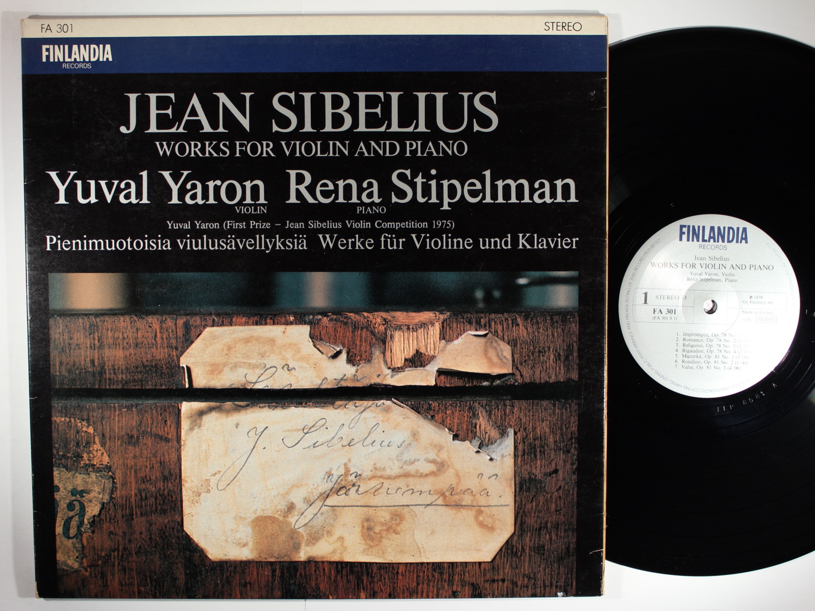 Jean Sibelius Works For Violin And Piano - HD Wallpaper 