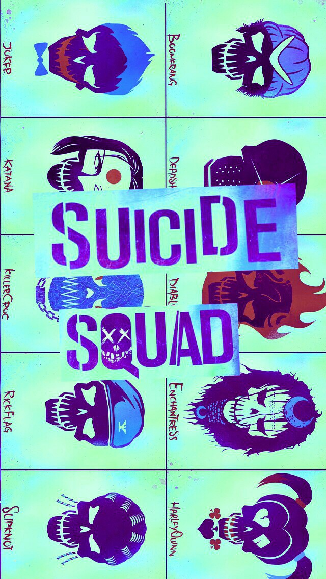 Background, Wallpapers And Phone Wallpaper - Suicide Squad Wallpaper Phone - HD Wallpaper 