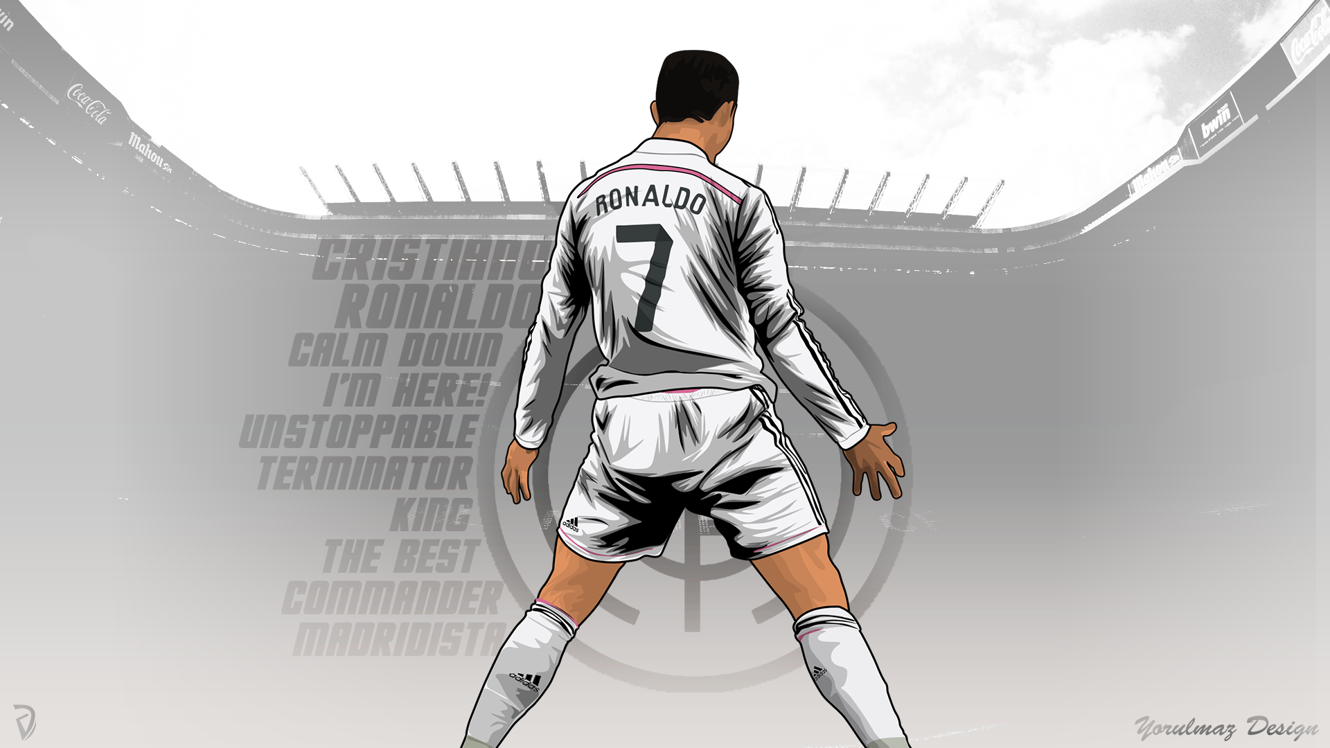 Ronaldo Vector Hd - HD Wallpaper 