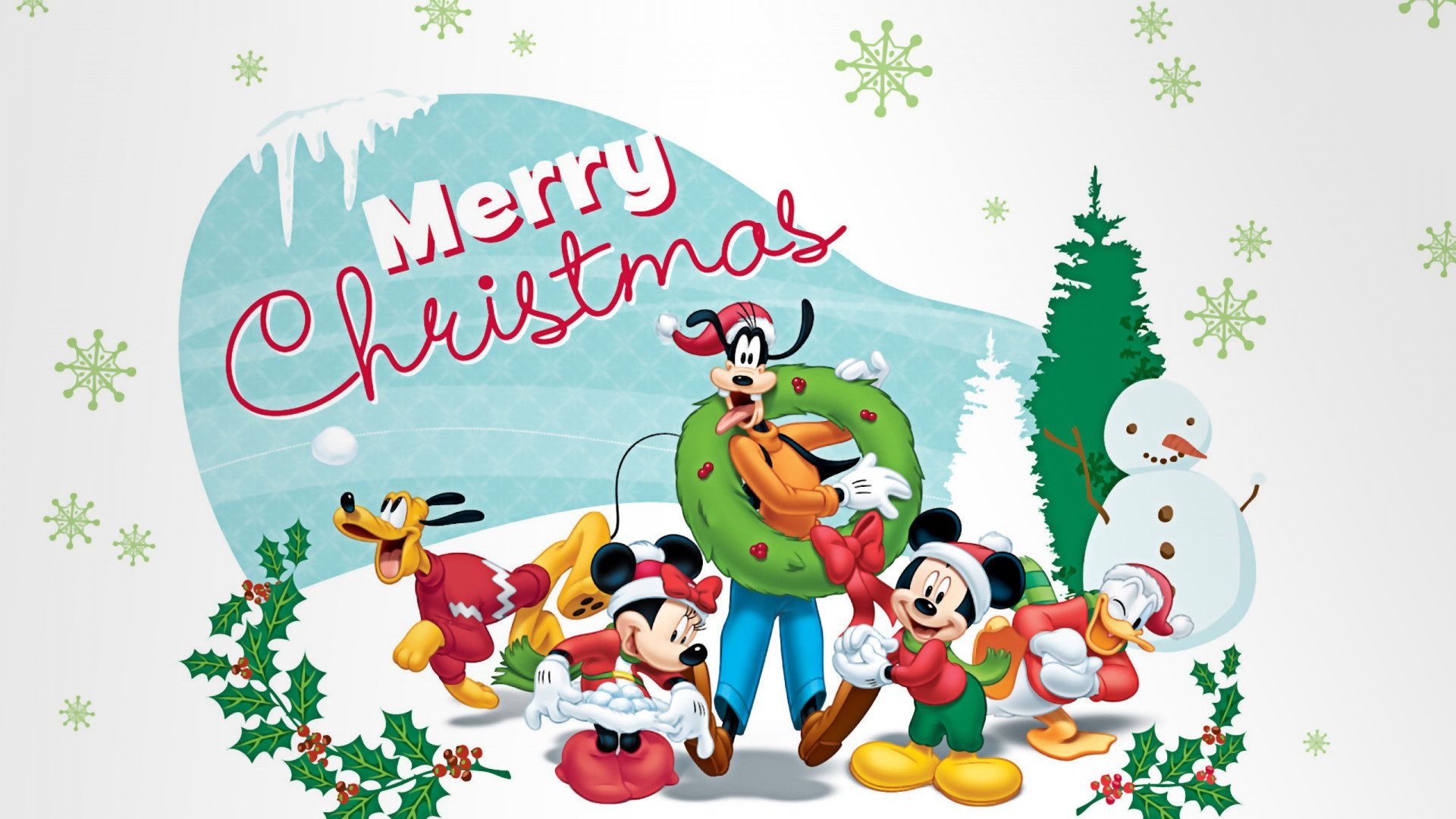 Hd Wallpapers - Merry Christmas Eve Disney - HD Wallpaper 