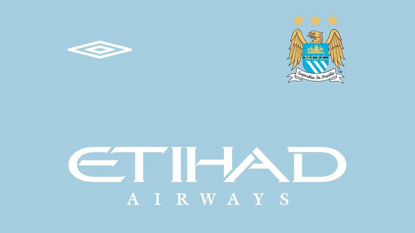 Manchester City Football Logo Background Hd Wallpaper - Manchester City Etihad Logo - HD Wallpaper 