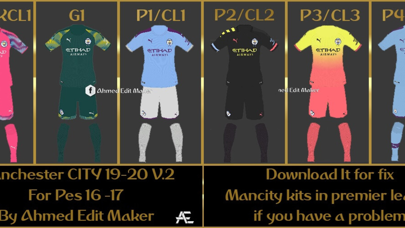 Manchester City Kit Pes 2020 - HD Wallpaper 