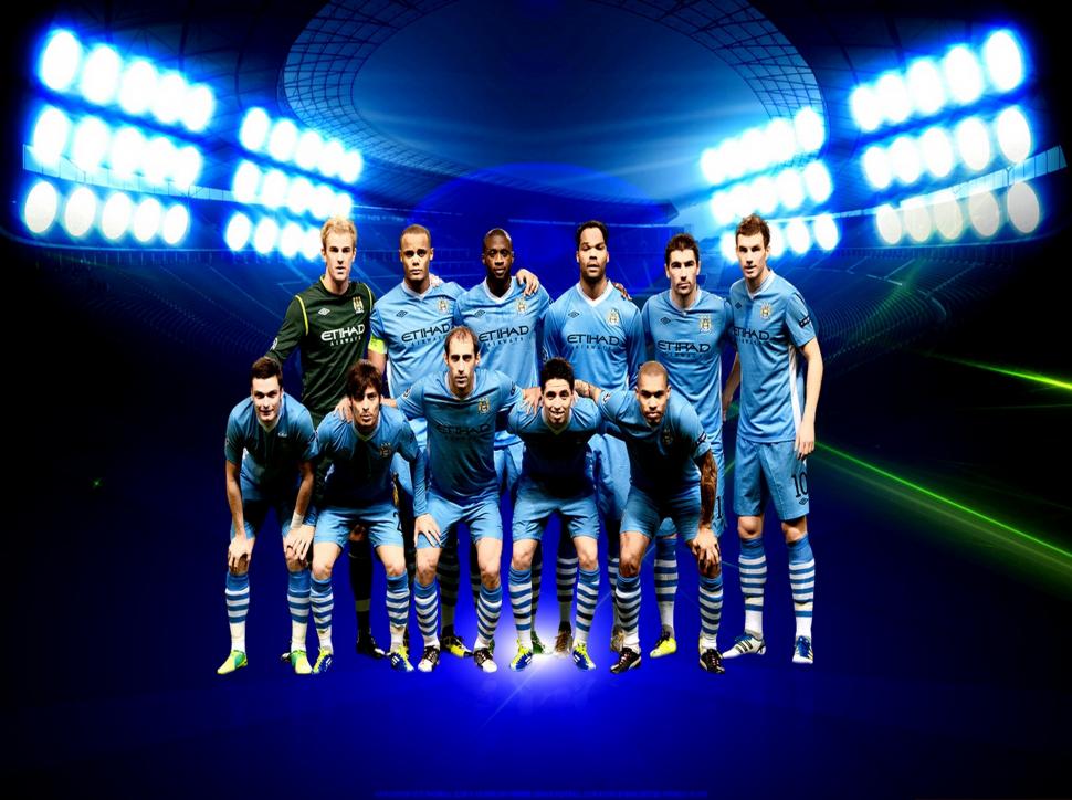 Manchester City Team Download Wallpaper,man City Hd - Man City Images Download - HD Wallpaper 