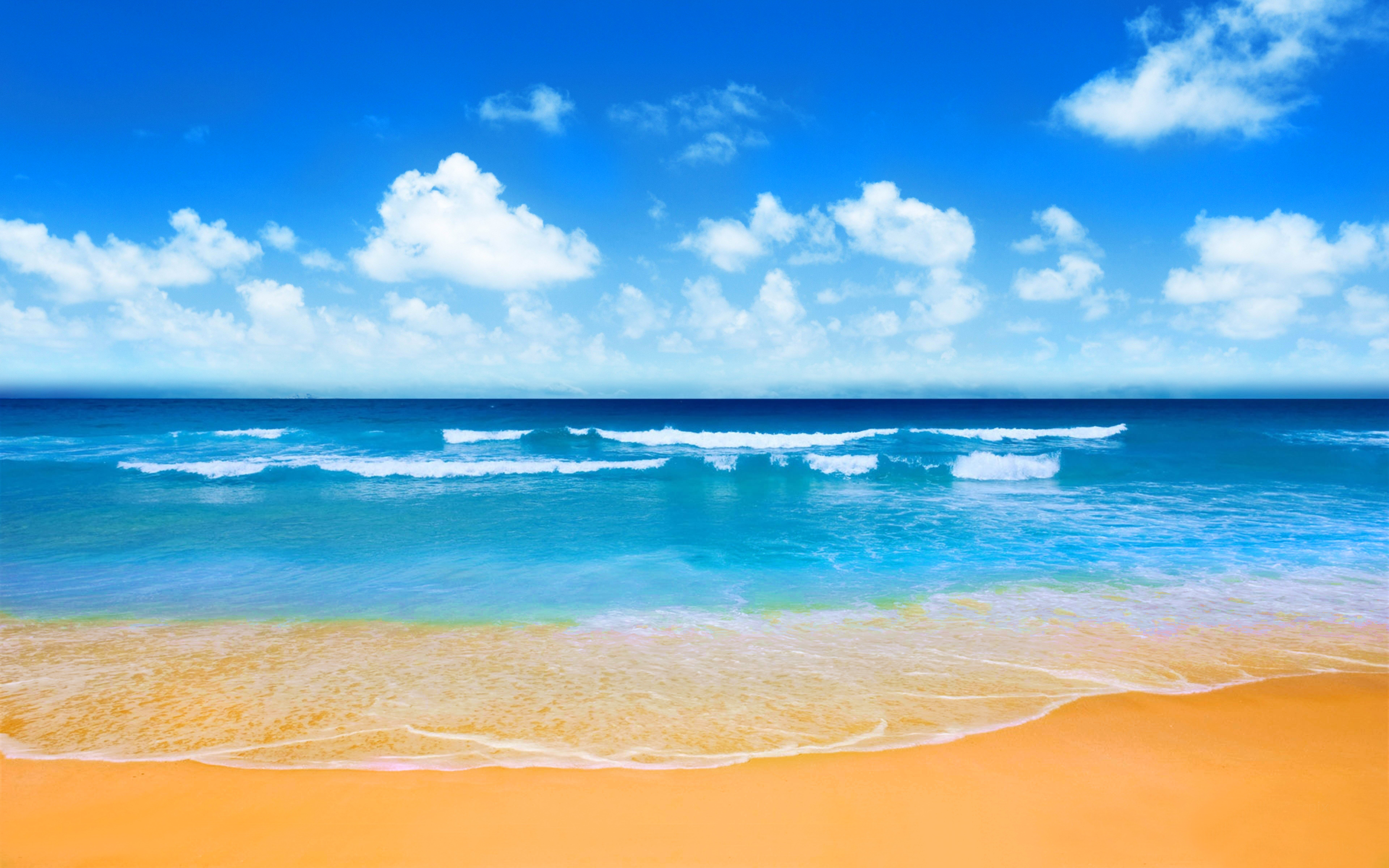 Beach Background Hd - 7680x4800 Wallpaper 