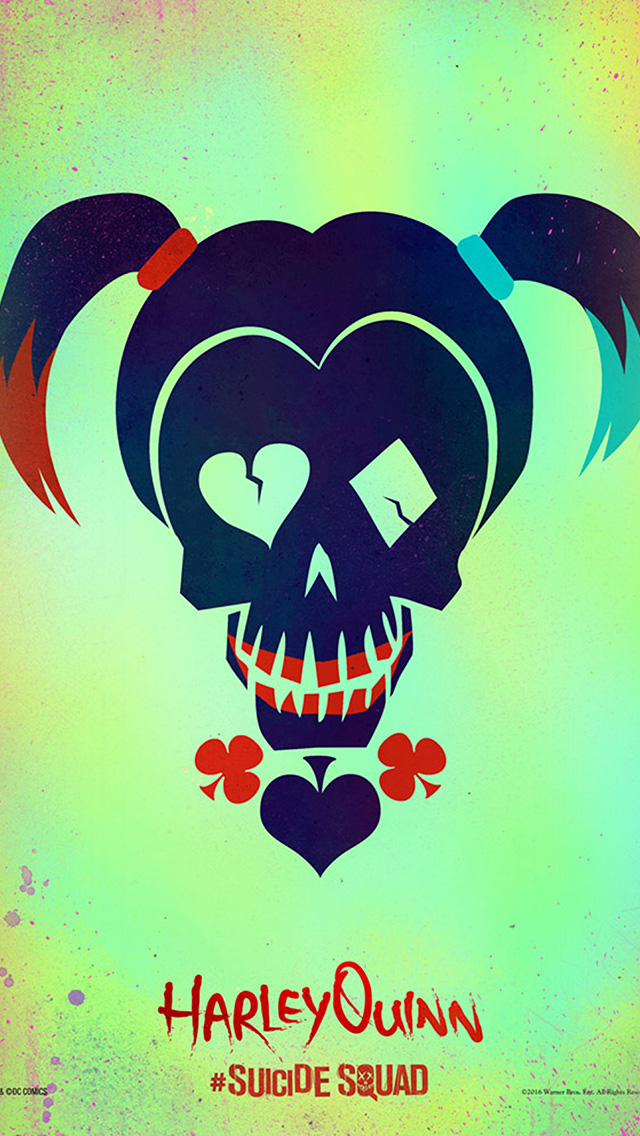 Harley Quinn Suicidé Squad Symbol - HD Wallpaper 