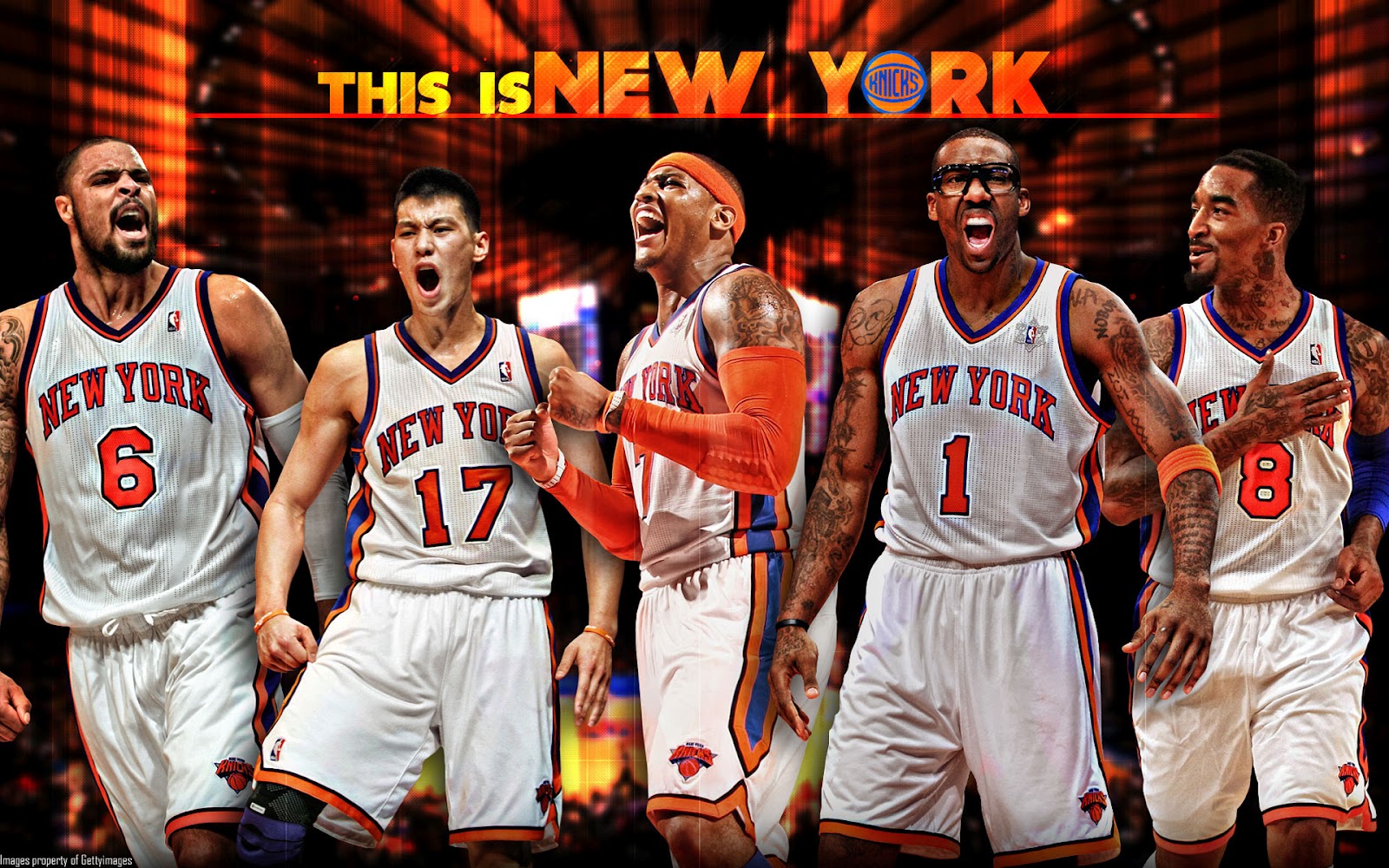 New York Knicks Squad Wallpaper Hd - HD Wallpaper 
