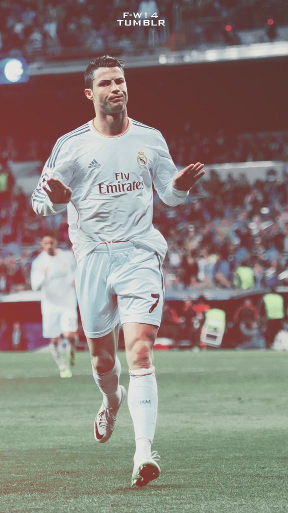 Cristiano Ronaldo Real Madrid 2017 Celebration - HD Wallpaper 