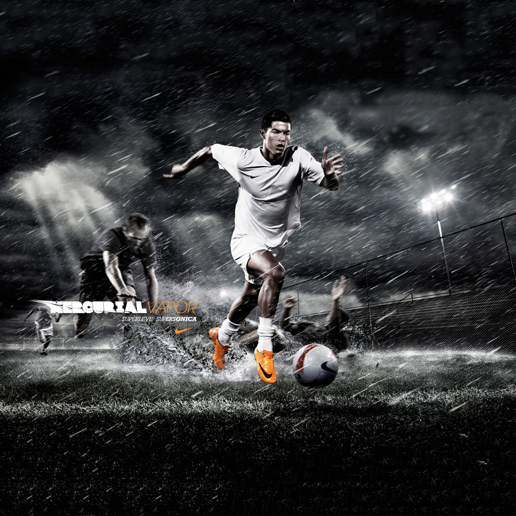 Cristiano Ronaldo Supersonic Wallpaper - Cristiano Ronaldo Wallpaper Nike - HD Wallpaper 