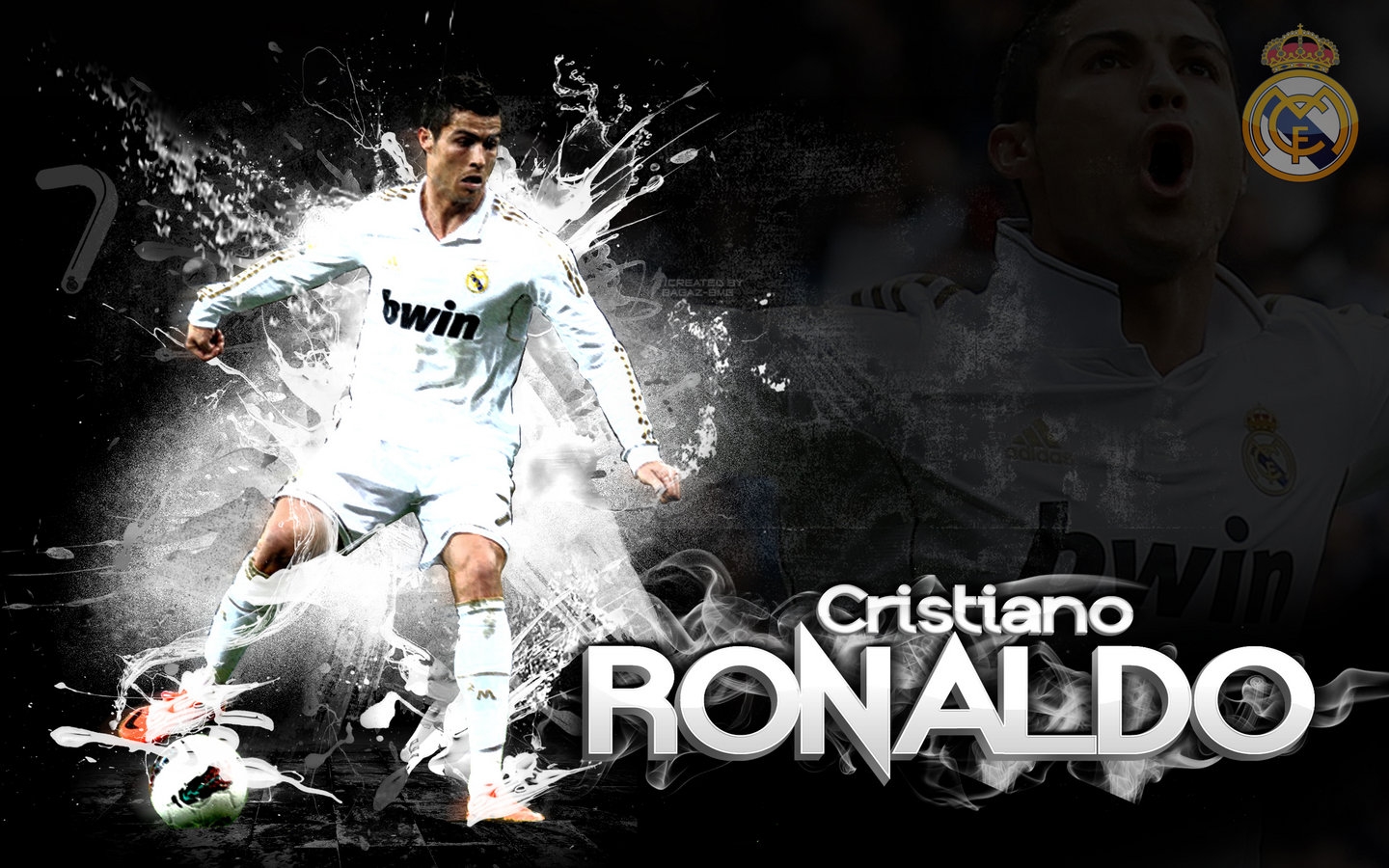 Cristiano Ronaldo Wallpaper - Cristiano Ronaldo Window 7 - HD Wallpaper 