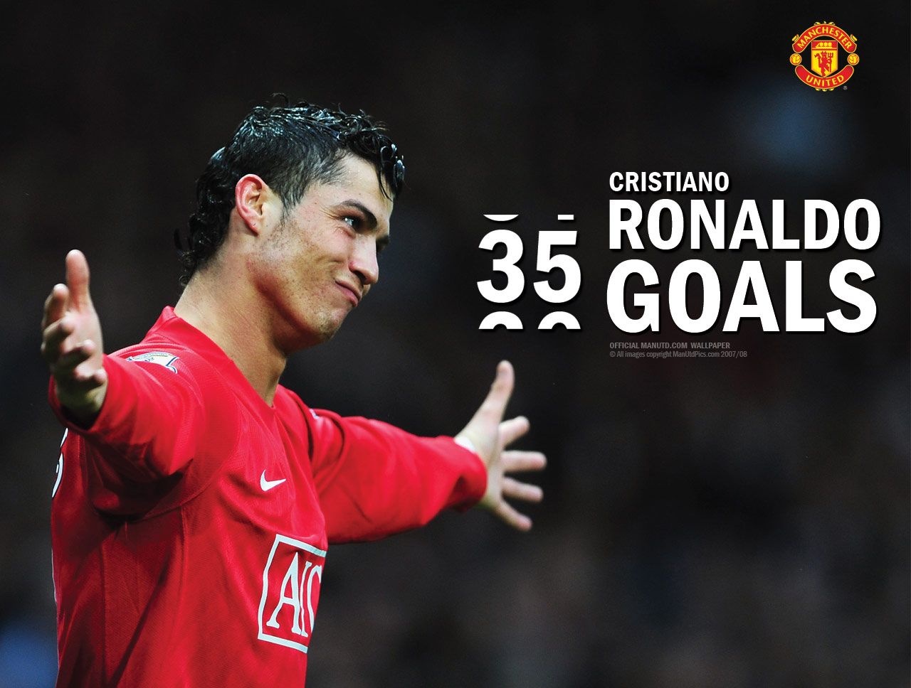 Cristiano Ronaldo Wallpapers - Cristiano Ronaldo 2007 08 - HD Wallpaper 