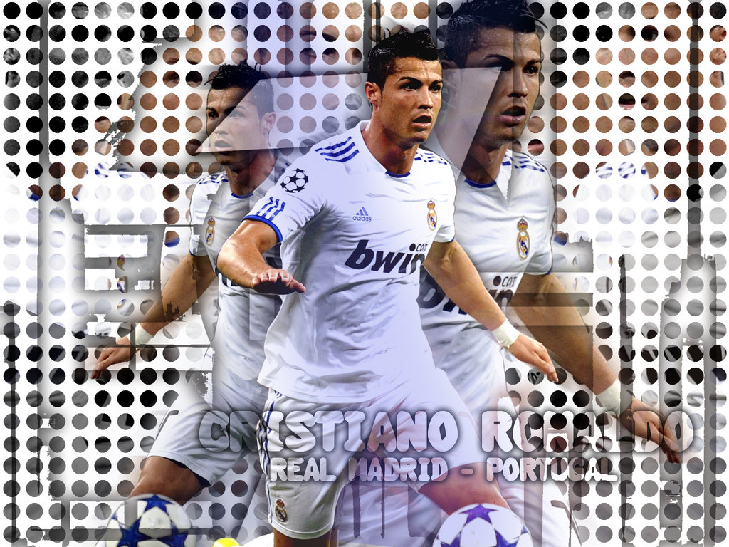 Cristiano Ronaldo Wallpaper - Cristiano Ronaldo Real Madrid - HD Wallpaper 
