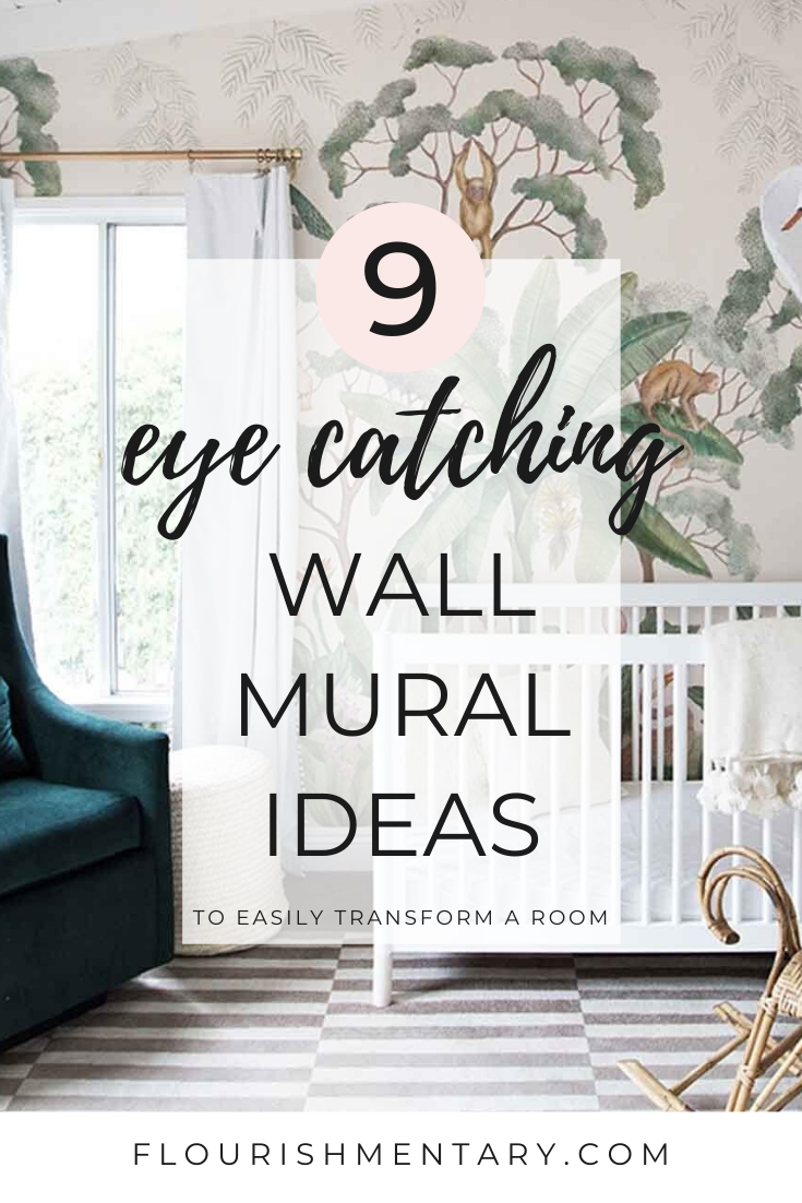 Eye Catching Wall Mural Ideas - Jungle Wallpaper Mural - HD Wallpaper 