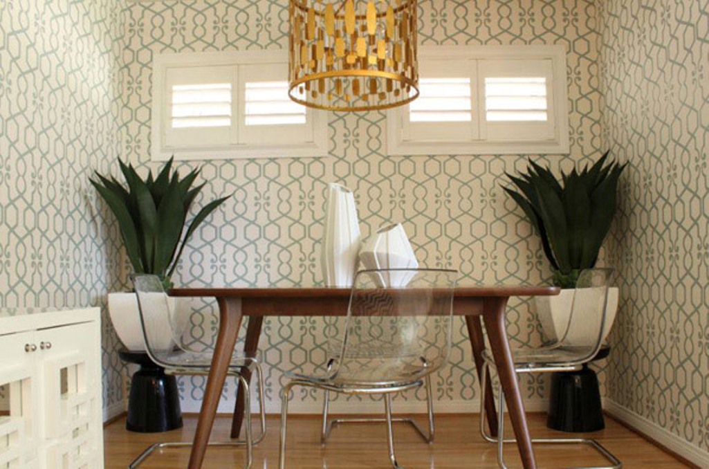 Small Dining Area Modern Decor Ideas - HD Wallpaper 