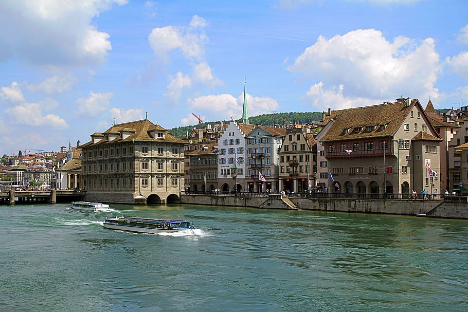 Zurich, Switzerland, St Peter, Old Town, Architecture, - Zürich - HD Wallpaper 