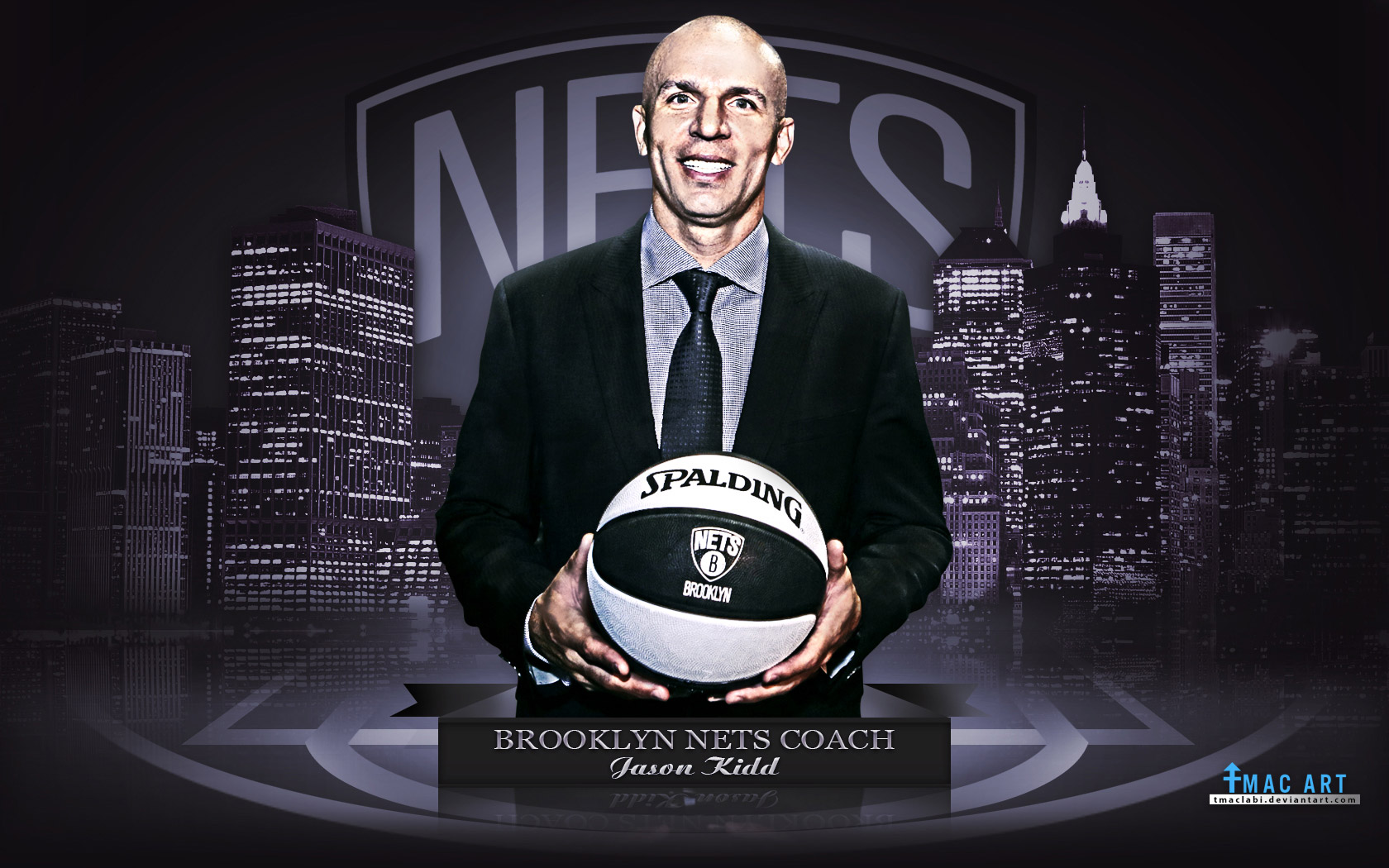 Coach Kidd Nets Wallpaper - Jason Kidd - HD Wallpaper 