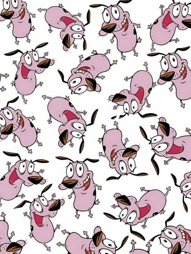 Cute, Cartoon, And Dog Image - Courage The Cowardly Dog Wallpaper Iphone - HD Wallpaper 