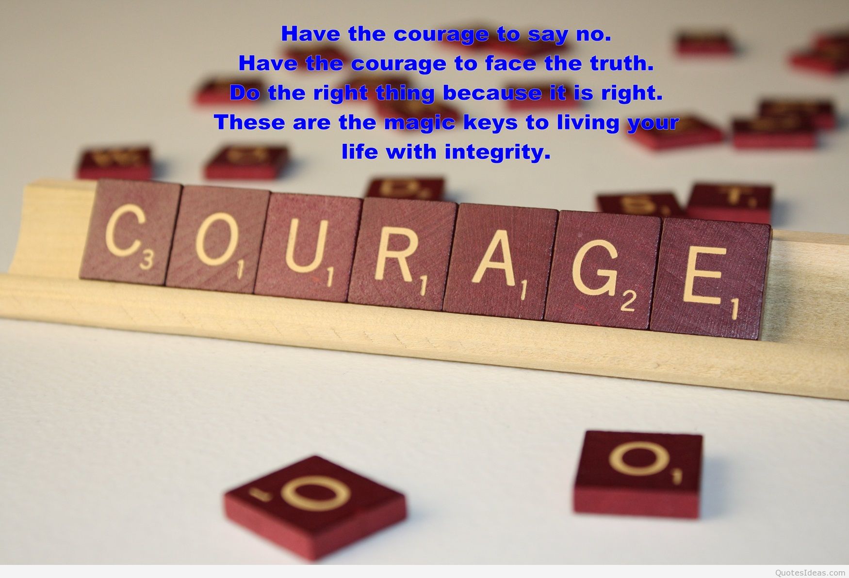 Wallpaper Courage Quote - Number - HD Wallpaper 