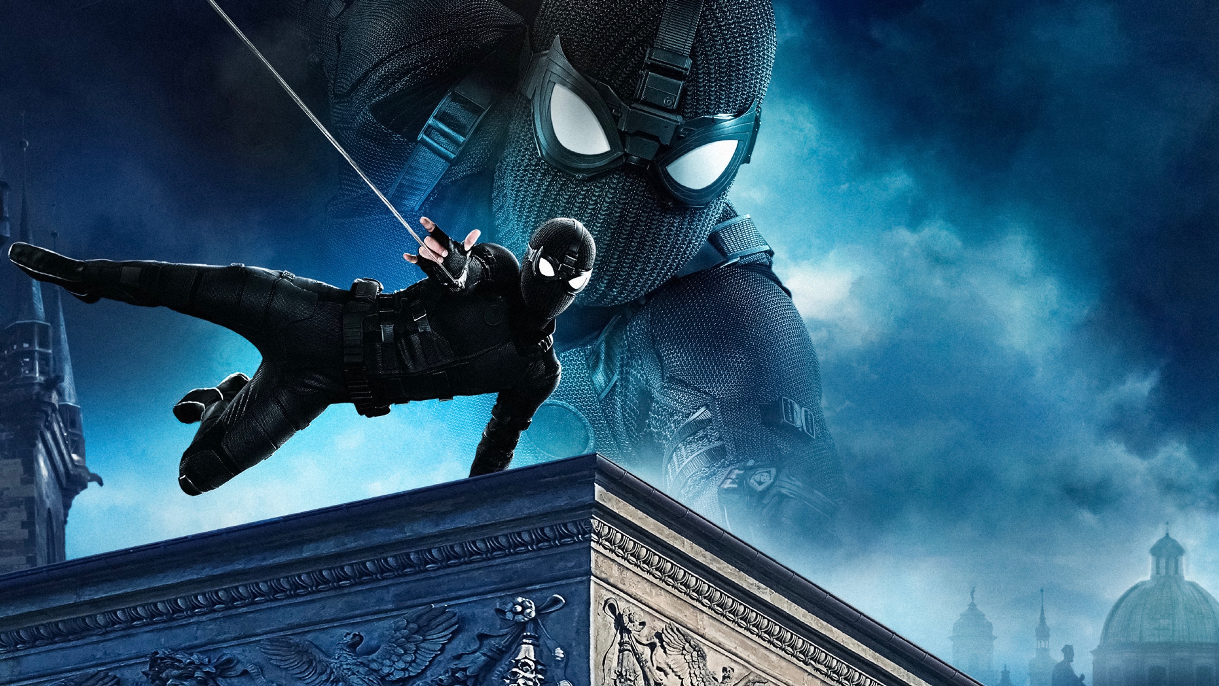 Spider Man Far From Home Stealth Suit - HD Wallpaper 