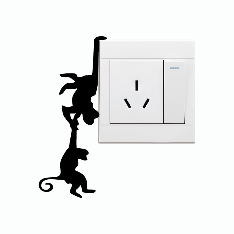 2 Monkeys Swinging - HD Wallpaper 