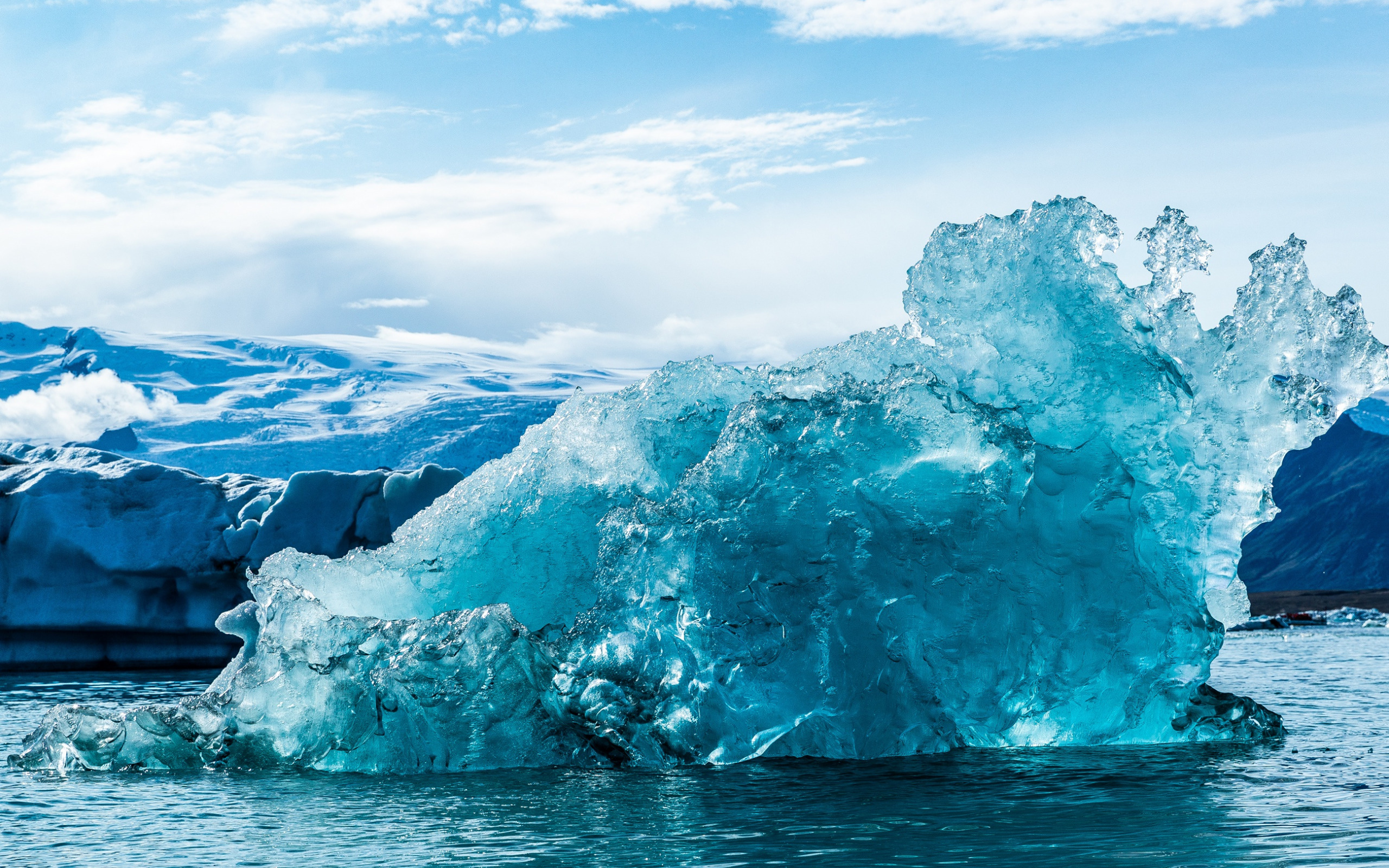 Iceberg Arctic Ocean Waves Ice Water Concepts 氷 壁紙 2560x1600 Wallpaper Teahub Io