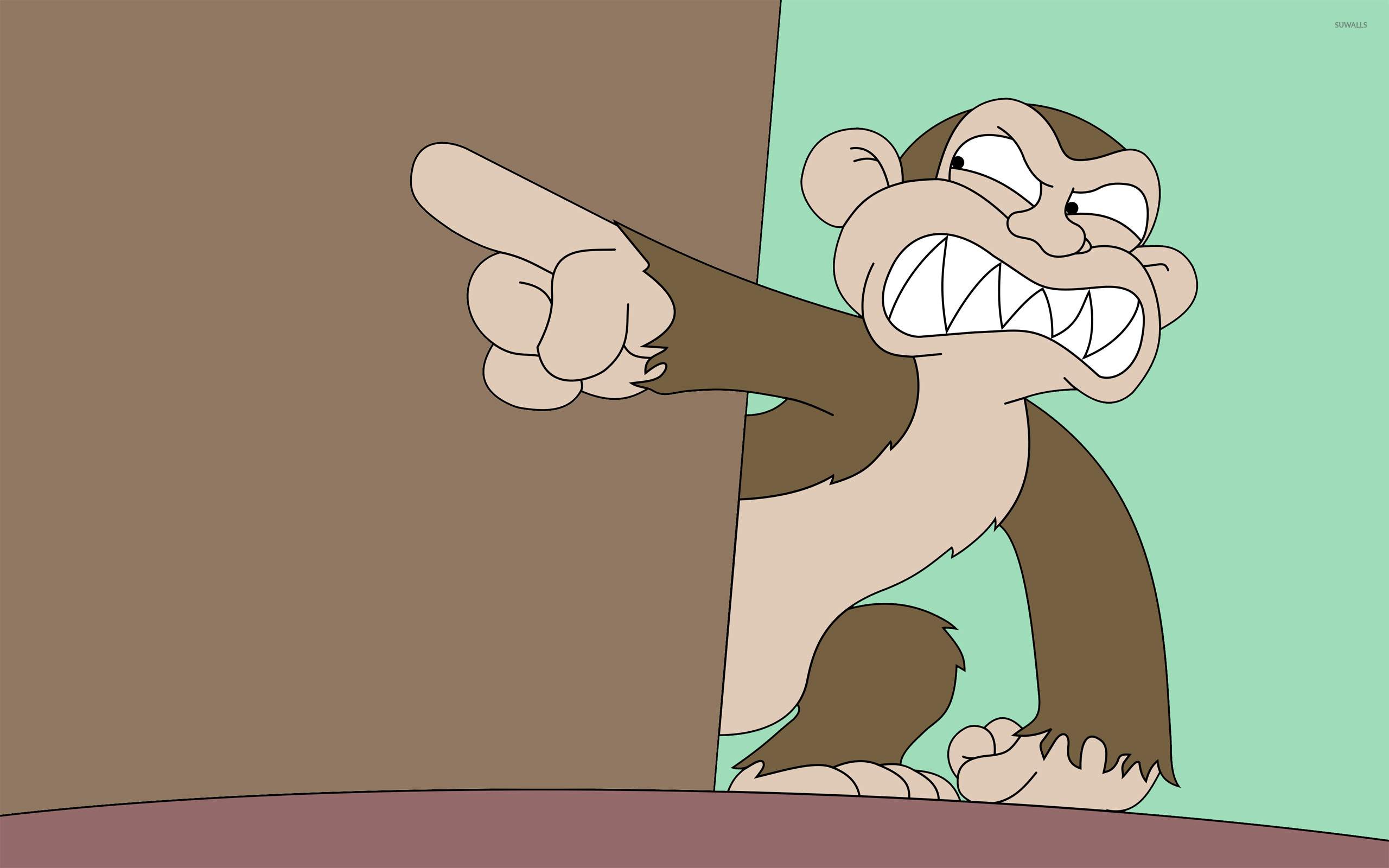 Mean Monkey Family Guy - HD Wallpaper 