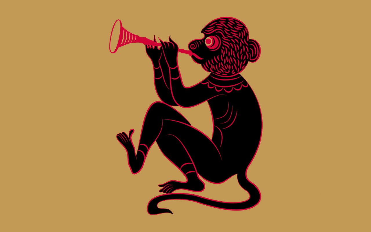 Chinese Zodiac Monkey Wallpapers - Chinese Zodiac Monkey - HD Wallpaper 