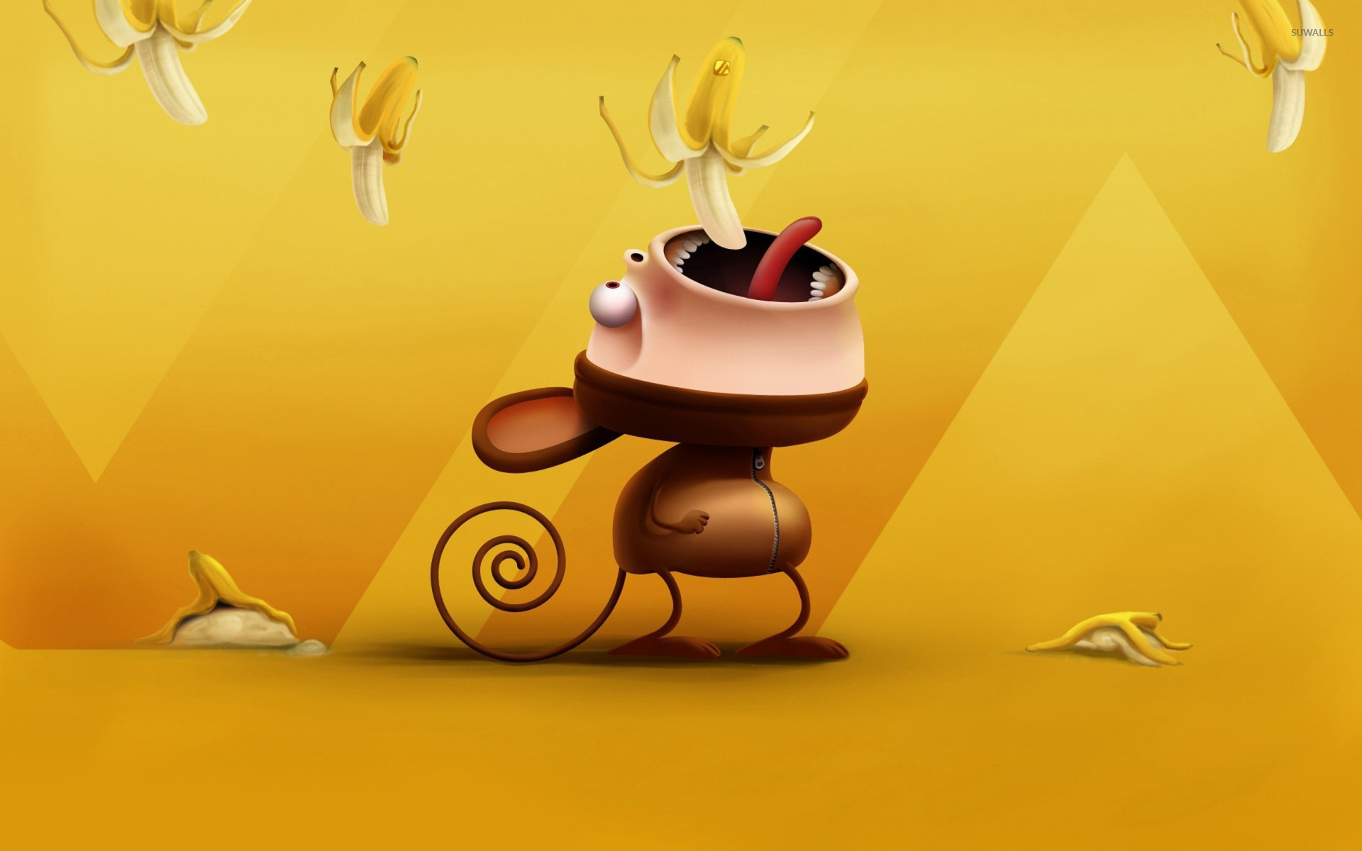 Banana - HD Wallpaper 