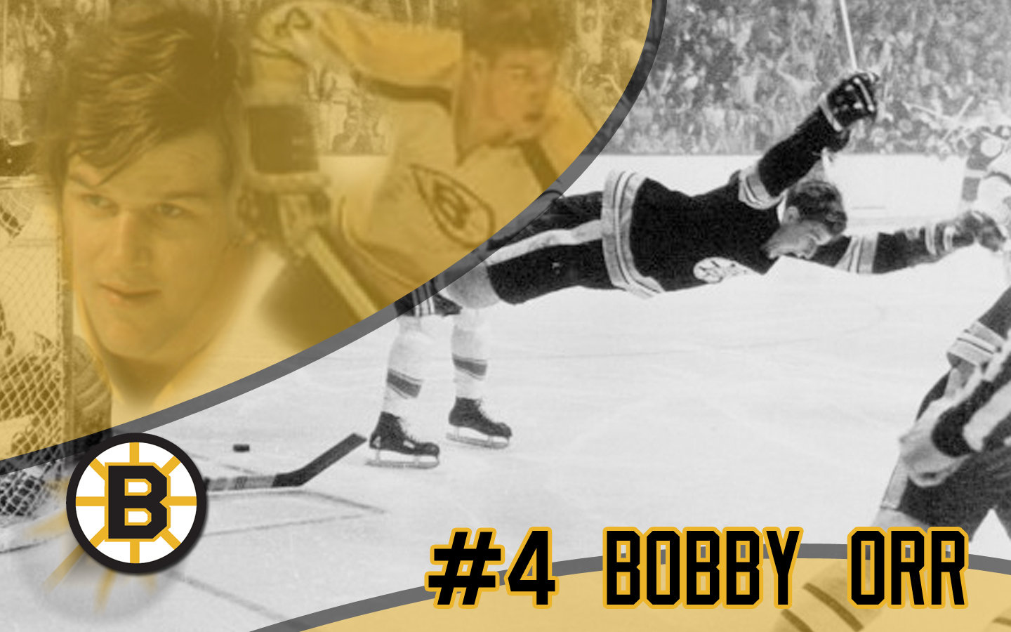 Free Download Boston Bruins Background Id - Bobby Orr - HD Wallpaper 