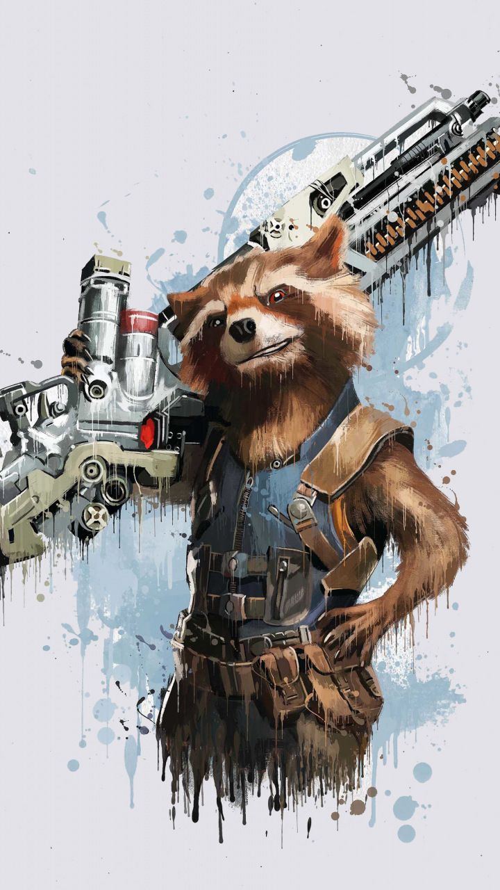 War, Wallpaper, Rocket, Raccoon, Minimal, Infinity, - HD Wallpaper 