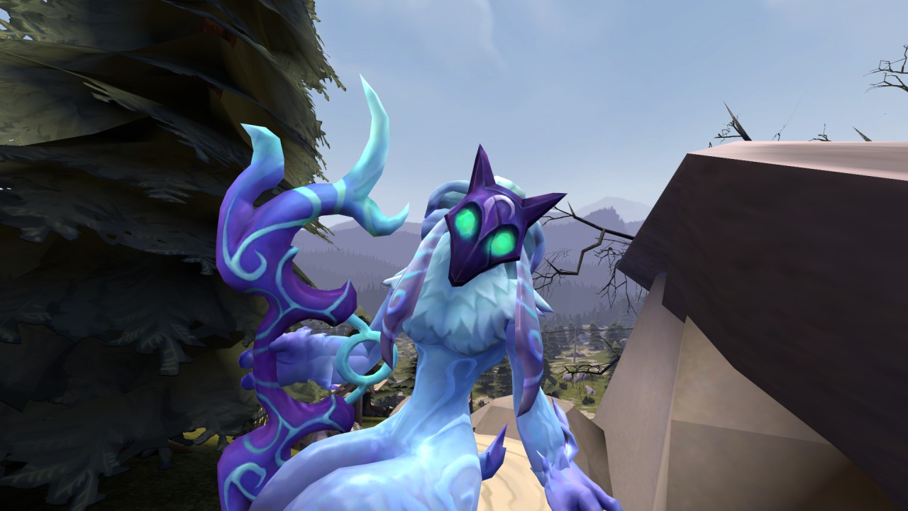 Lamb First Wallpaper - Lol Kindred Sfm - HD Wallpaper 