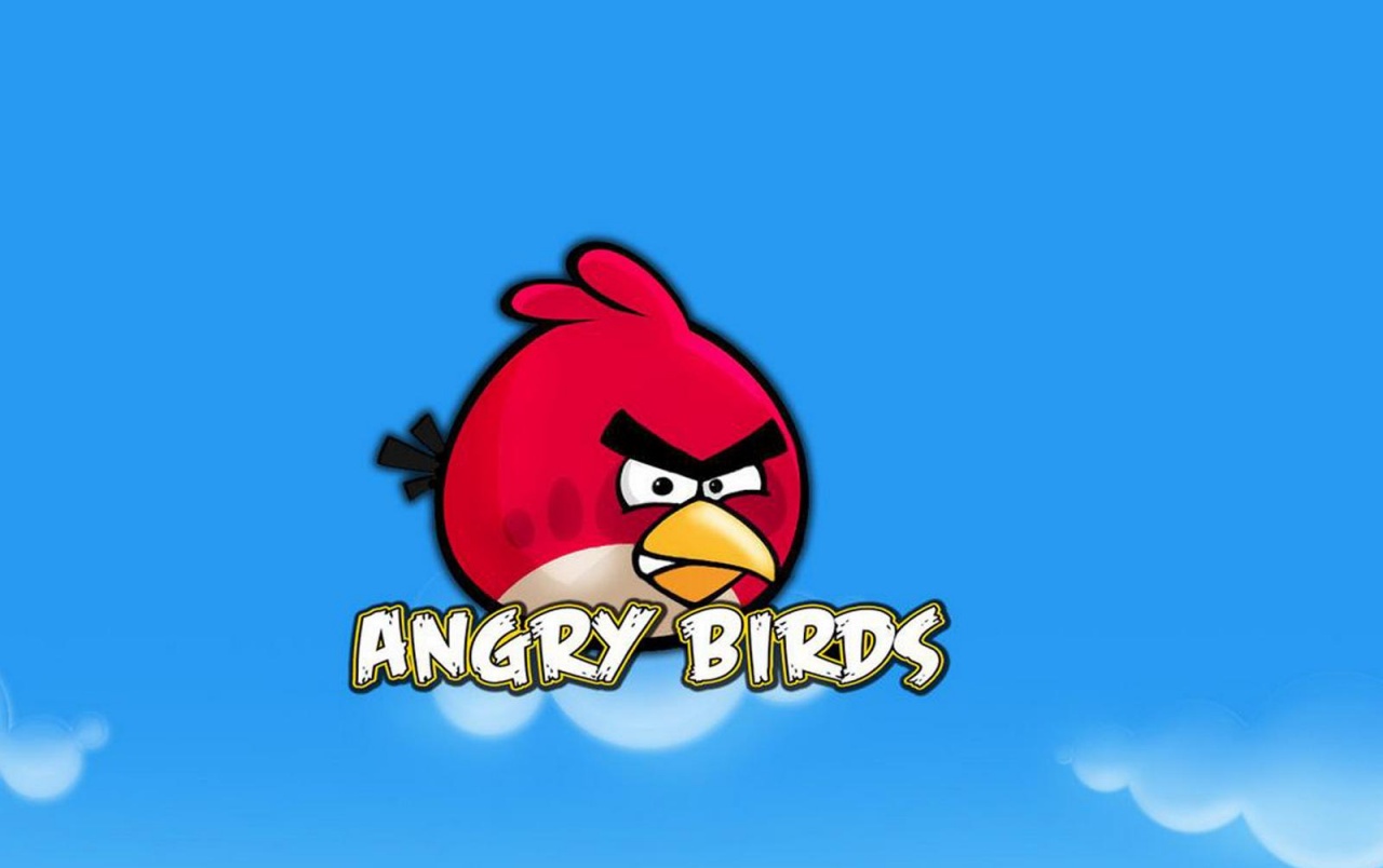 Angry Birds Blue Sky Wallpapers - Angry Birds - HD Wallpaper 