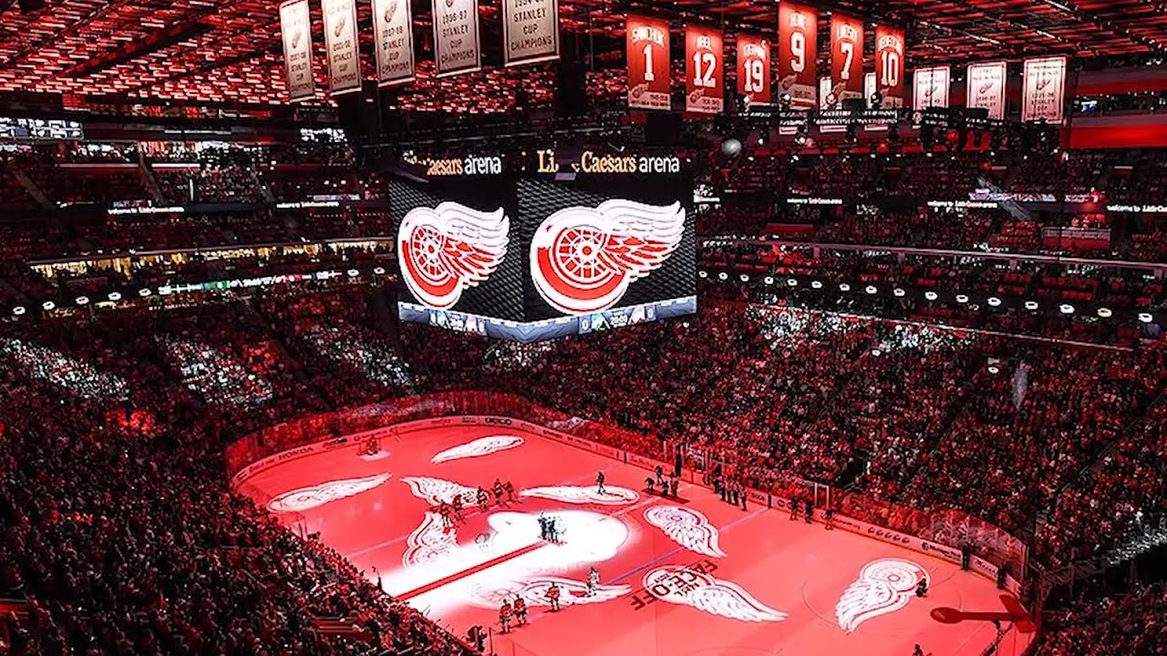 Detroit Red Wings Little Caesars Arena - HD Wallpaper 