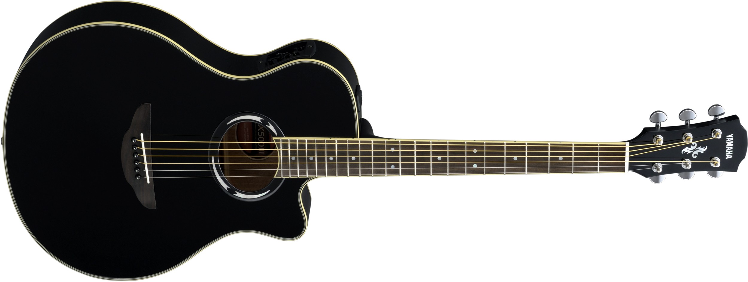 Blue And Black Acoustic Guitar 24 Hd Wallpaper - Yamaha Apx 500 - HD Wallpaper 